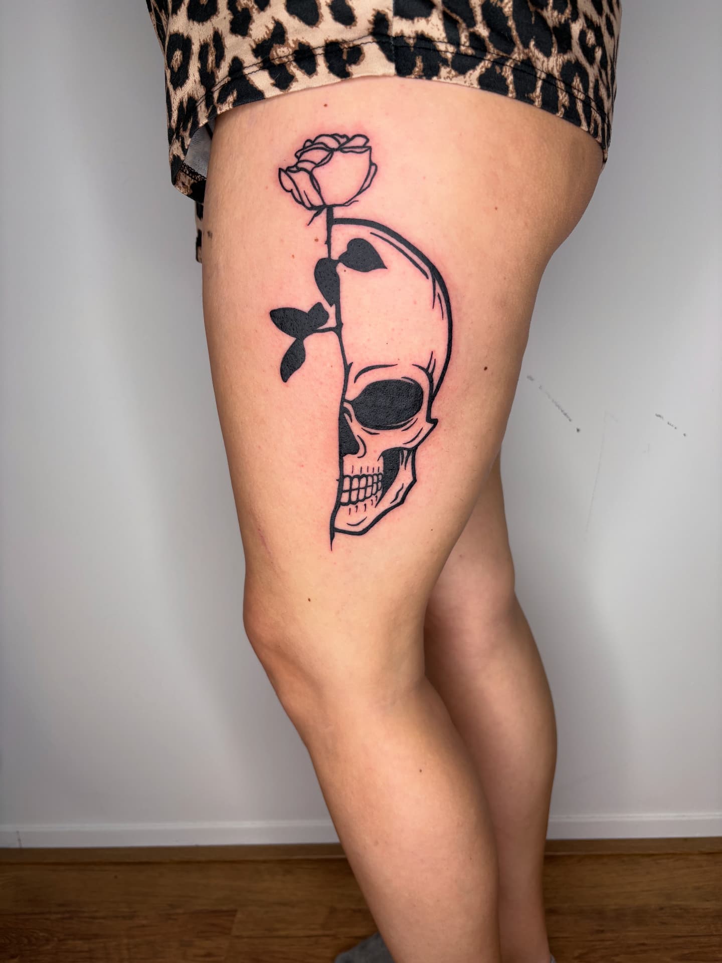 Blackwork tattoo door inksbybrad.oni